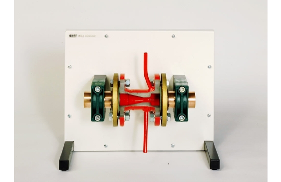 Cutaway model: standard Venturi meter