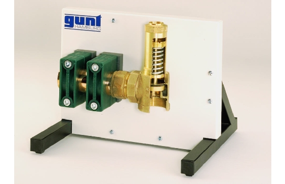 Cutaway model: safety valve