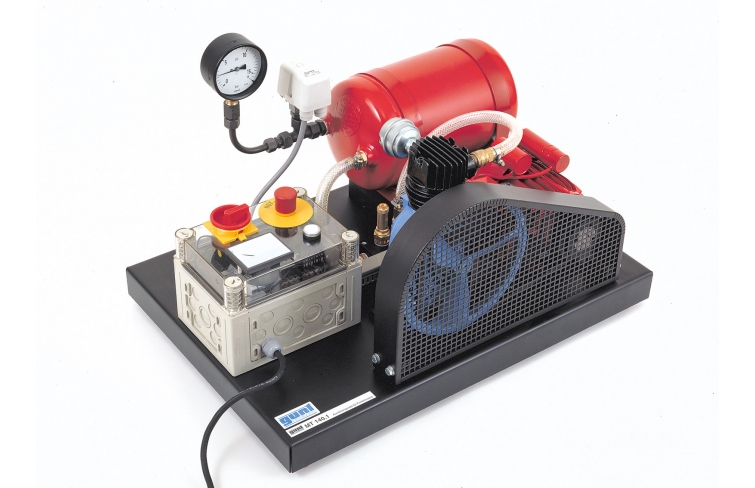 Assembly exercise piston compressor: functional test