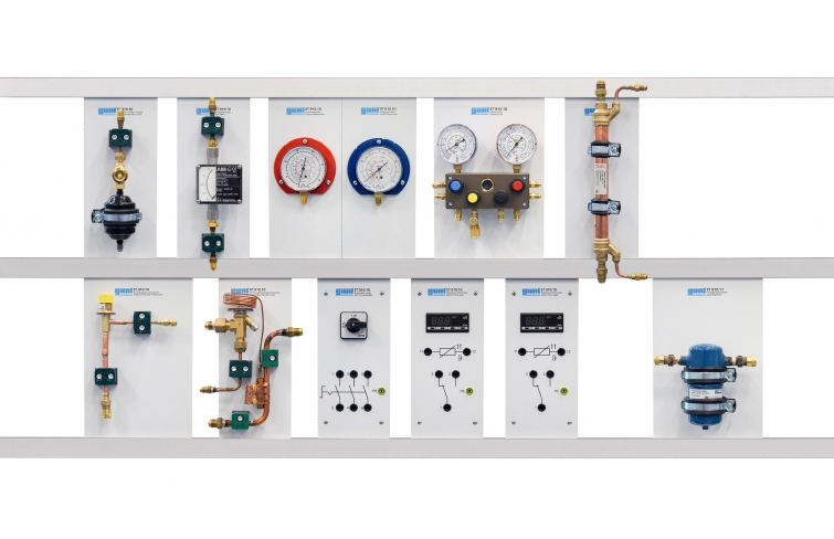 Refrigeration components for basic experiments